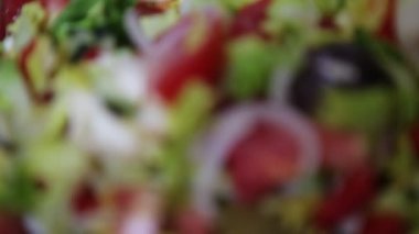 Nefis ve basit taze salata