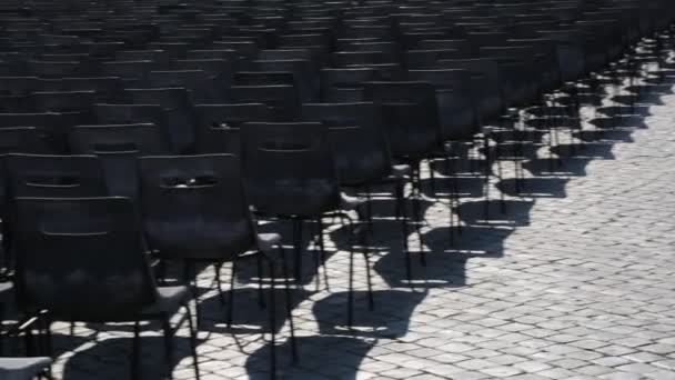 Roma Italia Abril 2019 Los Turistas Visitan Basílica San Pedro — Vídeo de stock