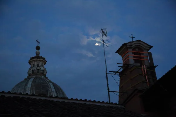 Rom Italien April 2019 Blick Auf Das Trajan Forum Von — Stockfoto