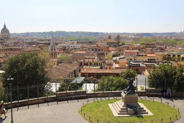 이탈리아 2019 이탈리아 문화와 기념물의 유명한 마크의 파노라마 보기와 도심의 — 스톡 사진