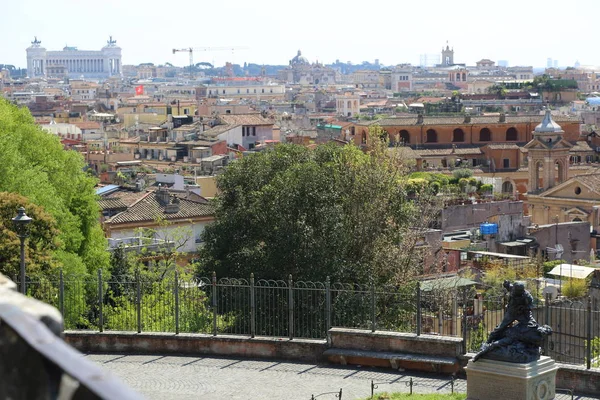 이탈리아 2019 이탈리아 문화와 기념물의 유명한 마크의 파노라마 보기와 도심의 — 스톡 사진