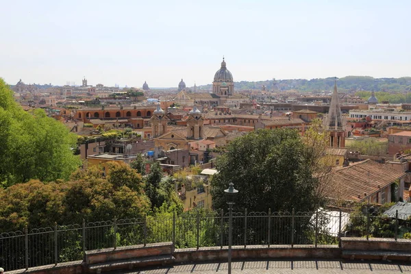 Roma Italia Abril 2019 Vista Superior Del Centro Ciudad Vieja — Foto de Stock