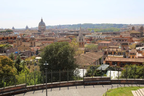 Rom Italien April 2019 Obere Ansicht Des Alten Stadtzentrums Mit — Stockfoto
