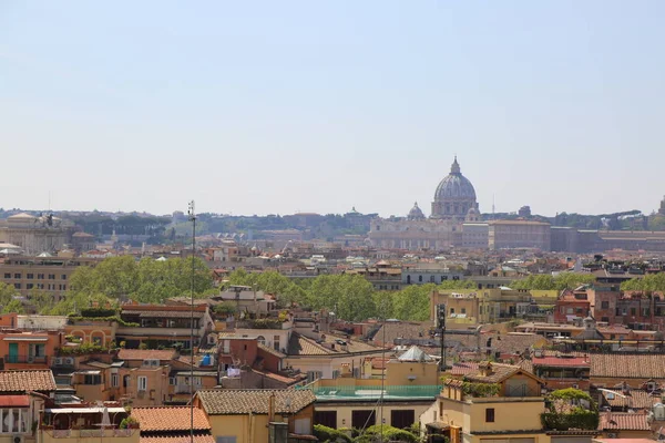 Vista Superior Del Centro Ciudad Vieja Con Vista Panorámica Del — Foto de Stock