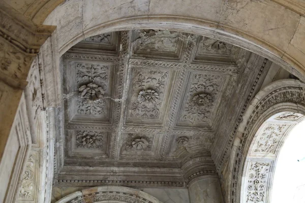 Venice Itália Abril 2019 Detalhes Livre Exterior Doge Palace — Fotografia de Stock