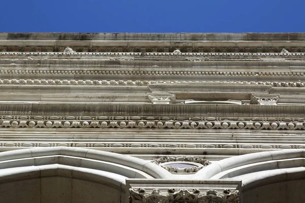 Venedig Italien April 2019 Utomhus Detaljer Exteriör Doge Palace — Stockfoto