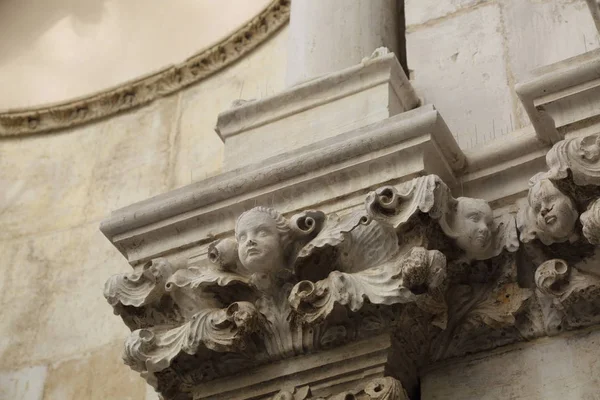 Venedig Italien April 2019 Utomhus Detaljer Exteriör Doge Palace — Stockfoto