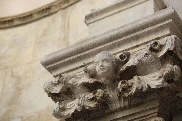 Venedig Italien April 2019 Utomhus Detaljer Exteriör Doge Palace — Stockfoto
