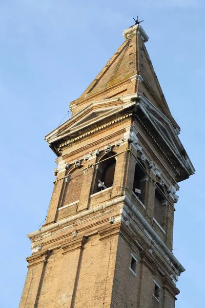 Burano Veneto Italia Aprilie 2019 Insula Colorată Burano Apus Soare — Fotografie, imagine de stoc