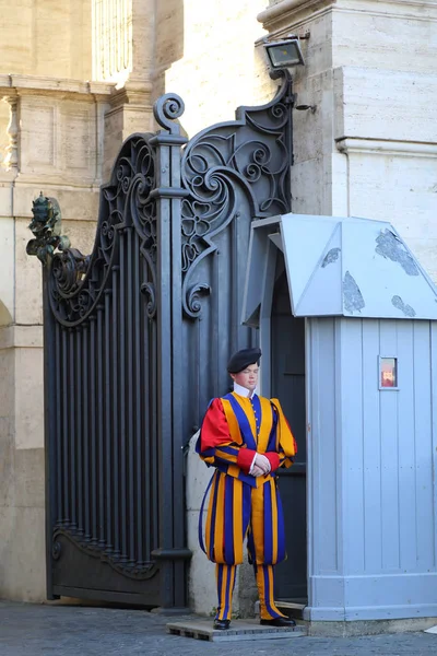 Vatican Rom Italien April 2019 Vatican Wächter Dienst — Stockfoto