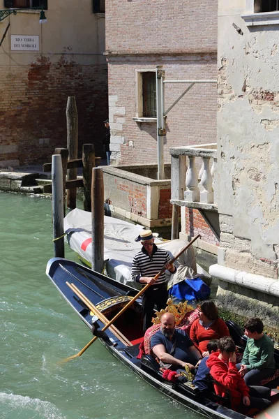 Venice Italy April 2019 View Sights City Venice Architecture Citizens — Stock Photo, Image