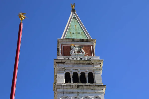 Torre Cattedrale San Marco Campanile Venezia — Foto Stock