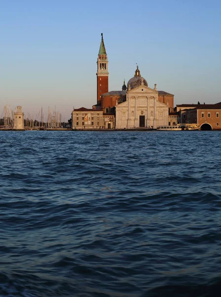 Venedig Italien April 2019 Blick Vom Wasserbus Vaporetto Kanalboot Dampfboot — Stockfoto