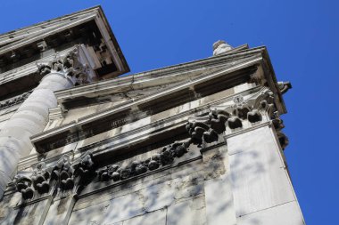 Venedik, Veneto, İtalya - 19 Nisan 2019: Venedik'in sanat detayları.