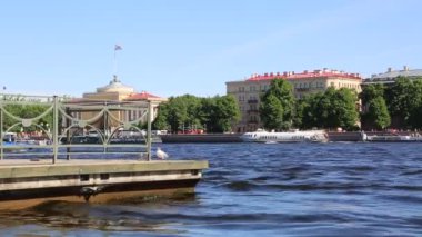 Saint Petersburg, Rusya - 12 Haziran 2019: Kış Sarayı (Hermitage Müzesi))