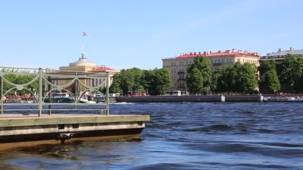 Petersburg Rosja Czerwca 2019 Widok Pałac Zimowy Ermitaż Muzeum — Wideo stockowe