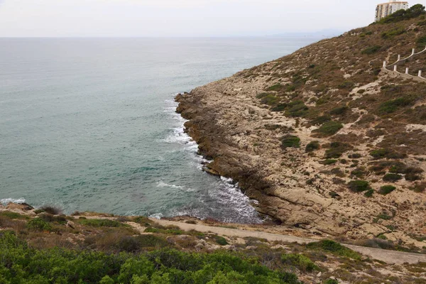 Mar Rochas Bela Praia Espanha — Fotografia de Stock