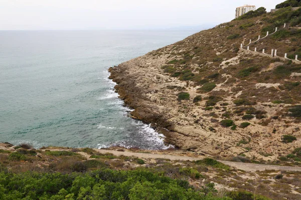 Moře Skály Nádherné Pobřeží Španělska — Stock fotografie