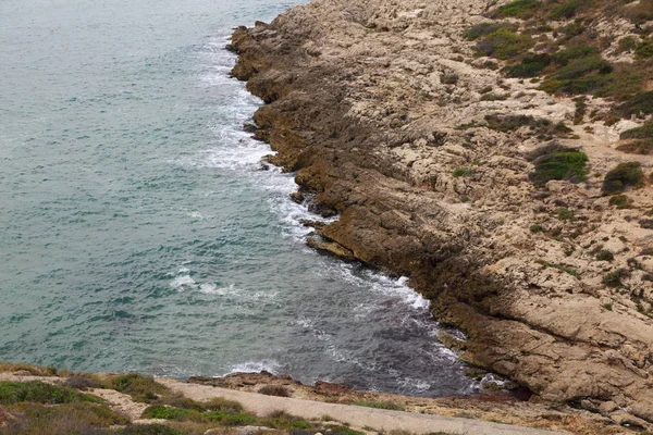 Mar Rochas Bela Praia Espanha — Fotografia de Stock