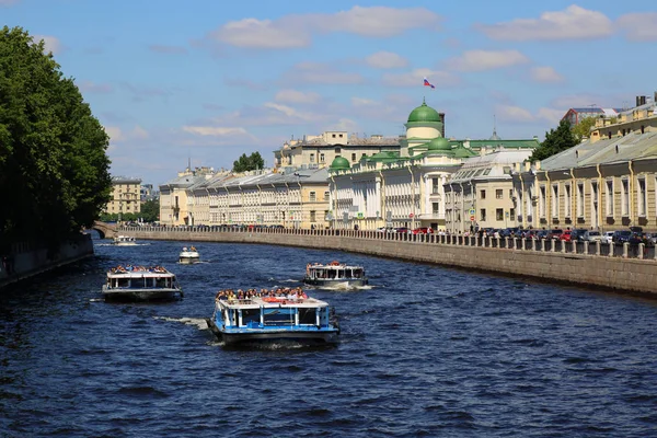 Saint Petersburg Russia June 2019 Beautiful View Neva River Peter — Stock Photo, Image