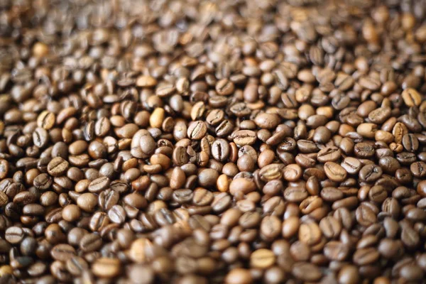 Ziarna Kawy Rozmycie Testowanego Tła Tekstura Kawy Rozmycia Lub Wybrana — Zdjęcie stockowe