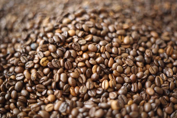 Ziarna Kawy Rozmycie Testowanego Tła Tekstura Kawy Rozmycia Lub Wybrana — Zdjęcie stockowe