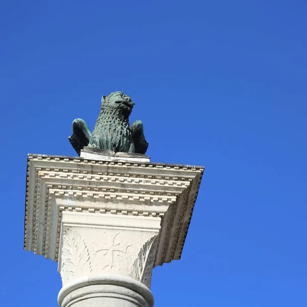Λιοντάρι Του Αγίου Μάρκου Στη Βενετία — Φωτογραφία Αρχείου
