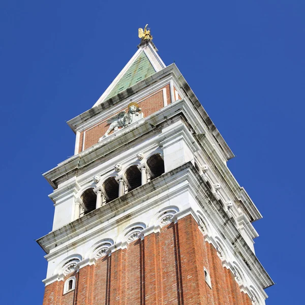 Venezia Italia Aprile 2019 Torre Cattedrale San Marco Campanile Venezia — Foto Stock