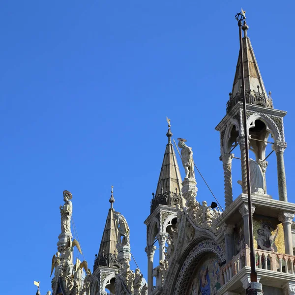 Venecia Italia Abril 2019 Detalles Catedral San Marcos Venecia Italia —  Fotos de Stock