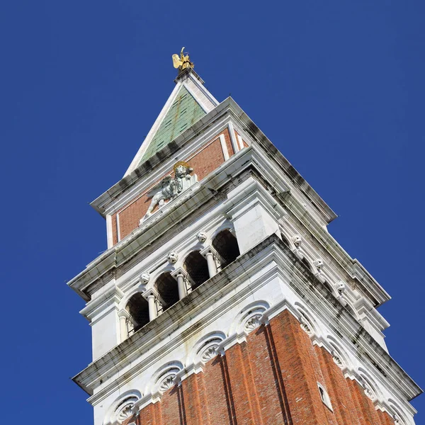 Venezia Italia Aprile 2019 Torre Cattedrale San Marco Campanile Venezia — Foto Stock