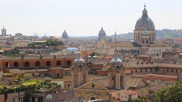 Vue Dessus Sur Centre Historique Avec Vue Panoramique Sur Célèbre — Photo