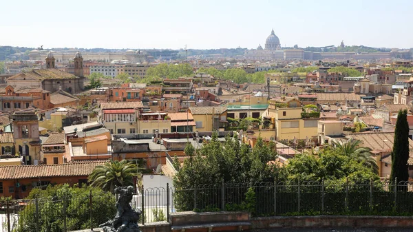 Roma Italia Abril 2019 Vista Superior Del Centro Ciudad Vieja — Foto de Stock