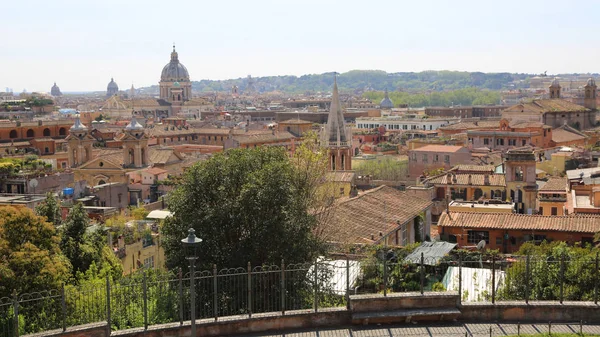 Roma Italia Abril 2019 Vista Superior Del Centro Ciudad Vieja — Foto de Stock