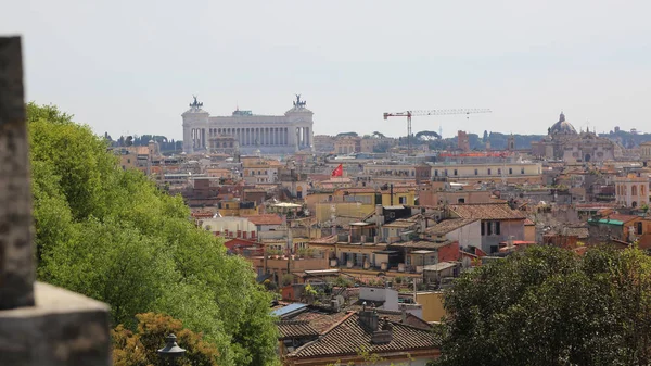 Vista Dall Alto Sul Centro Storico Della Città Con Vista — Foto Stock