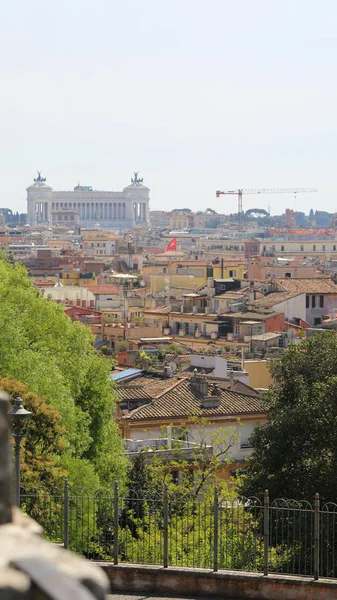 Vista Dall Alto Sul Centro Storico Della Città Con Vista — Foto Stock