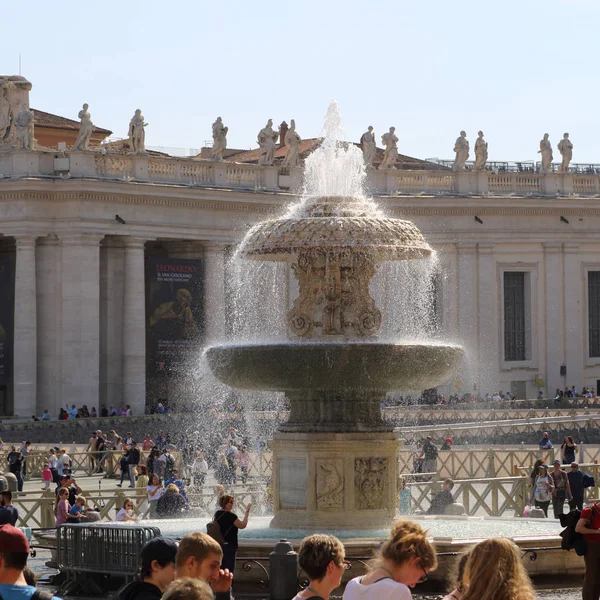 Vatikan Roma Talya Nisan 2019 Turistler Roma Talya Daki Peter — Stok fotoğraf