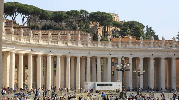 Vatikan Roma Talya Nisan 2019 Turistler Roma Talya Daki Peter — Stok fotoğraf