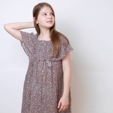 Genç kız stüdyo portre