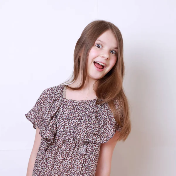 Genç kız stüdyo portre