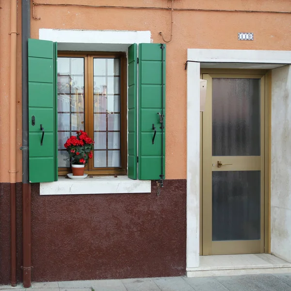 Burano Veneto Itálie Dubna 2019 Barevný Ostrov Burano Při Západu — Stock fotografie