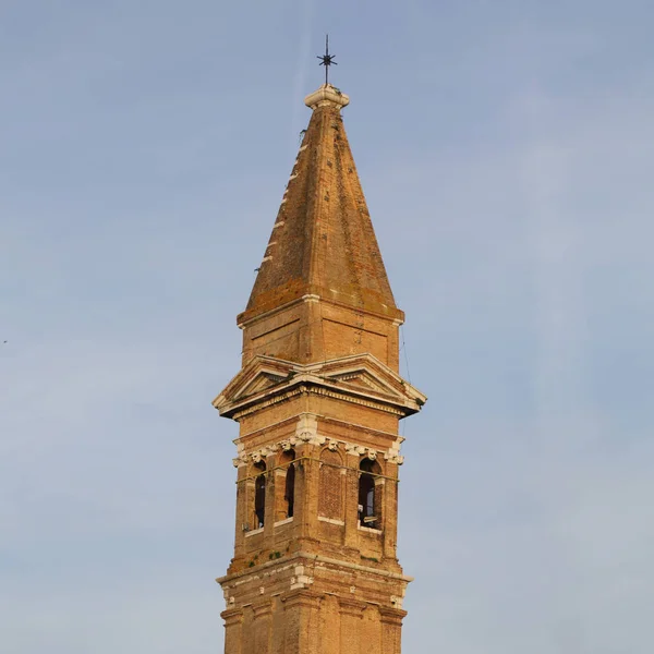 Burano Veneto Italia Abril 2019 Colorida Isla Burano Atardecer — Foto de Stock