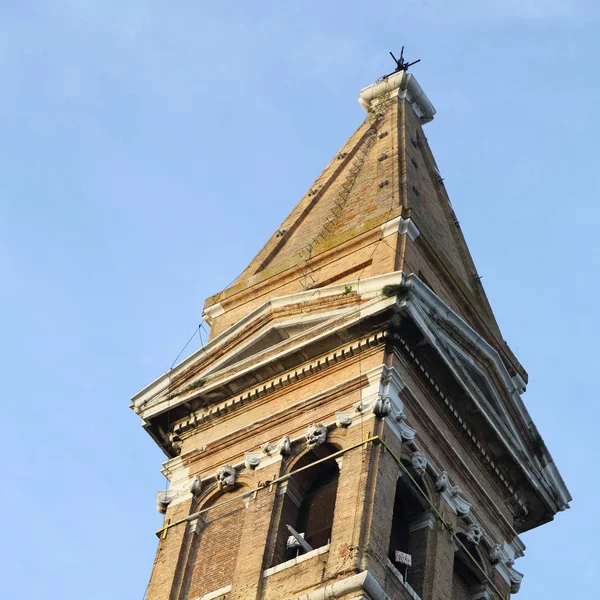 Burano Veneto Italien April 2019 Färgglada Burano Island Vid Solnedgången — Stockfoto