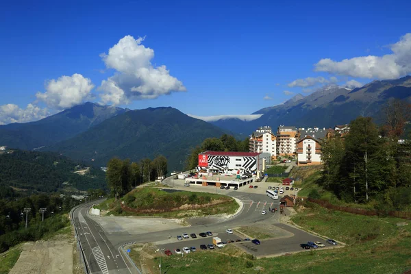 Olimpiyat Köyü Soçi Rusya Federasyonu Eylül 2017 Olimpiyat Köyü Sochi — Stok fotoğraf