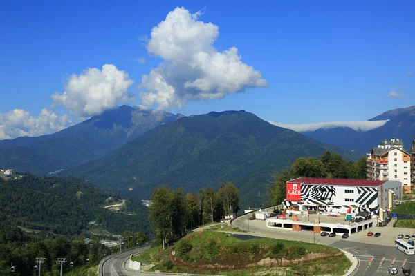 Olimpiyat Köyü Soçi Rusya Federasyonu Eylül 2017 Olimpiyat Köyü Sochi — Stok fotoğraf