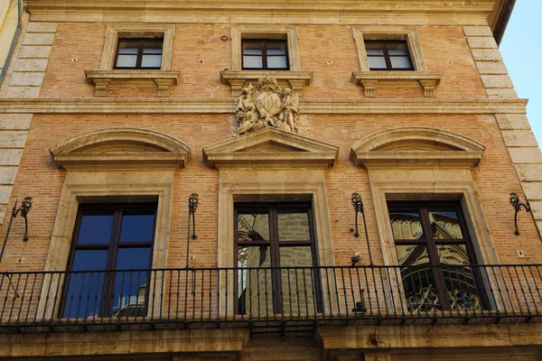 Bellissimi Edifici Antichi Valencia Spagna Interessanti Dettagli Architettonici Siesta Nessuna — Foto Stock