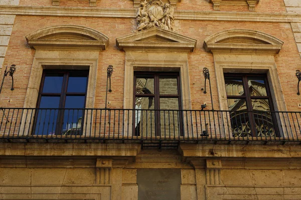 Prachtige Oude Gebouwen Valencia Spanje Interessante Architectuurdetails Een Siesta Geen — Stockfoto