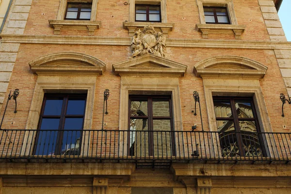 Hermosos Edificios Antiguos Valencia España Interesante Arquitectura Detalles Siesta Hay — Foto de Stock