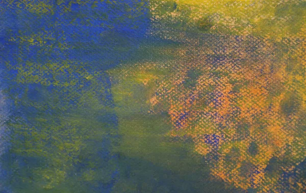 Gegenwartskunst Abstrakte Malerei Mit Pastell Auf Papier — Stockfoto