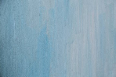 Sanat eserlerinde açık mavi ve beyaz renkler. Çağdaş sanat eseri. Gouache ve akrilik boya..