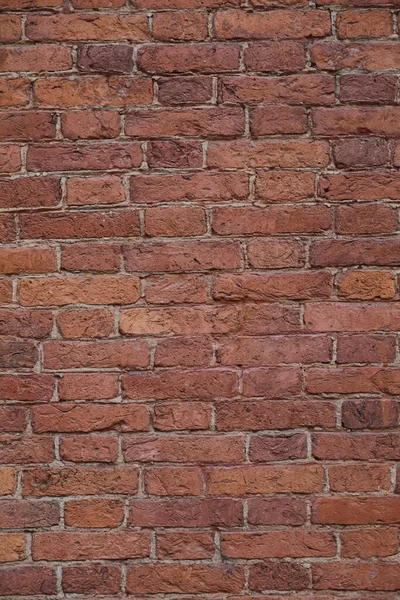 Vero Vecchio Muro Mattoni Sfondo Strutturato — Foto Stock